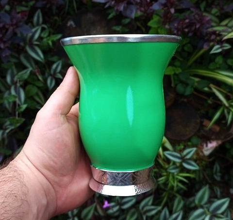 Cuia Lisa Porongo Baixa Verde