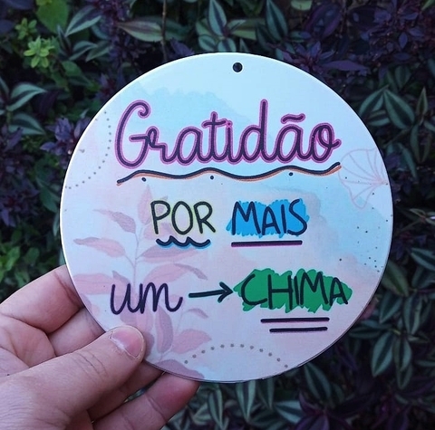 Kit 3 Vira Mates " Gratidão por mais um chima " n66