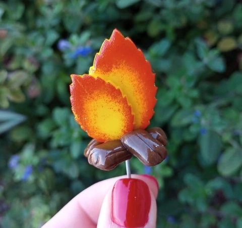 Enfeites de Cuia " Fogueira "