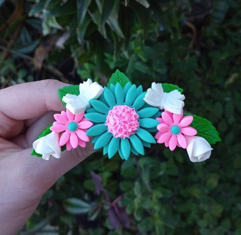 Enfeite Jardim de Flores " 2 "