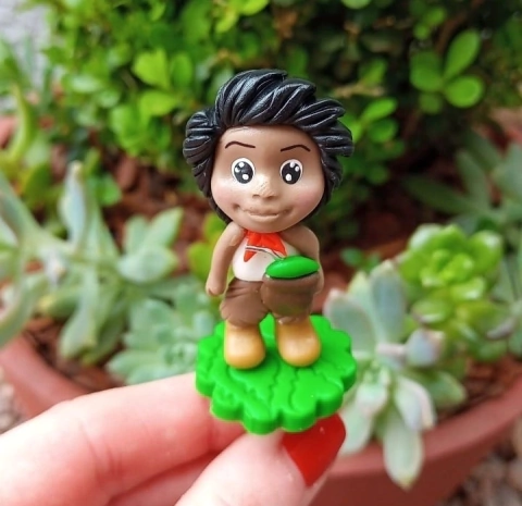 Enfeite de Chimarrão Gaúcho " Negro "