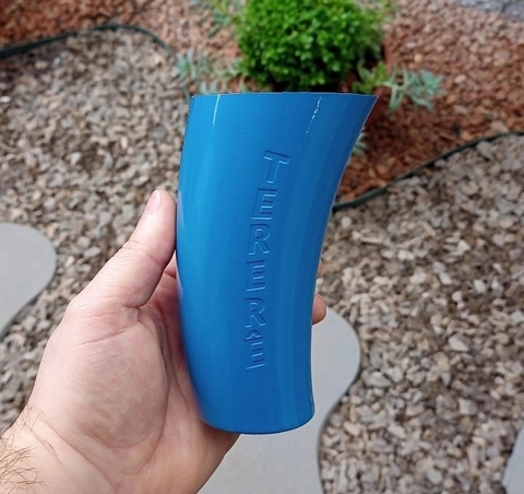 Cuia Guampa para Tererê " Azul "