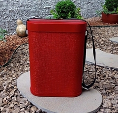 Mateira Croco Pintada " Vermelho "