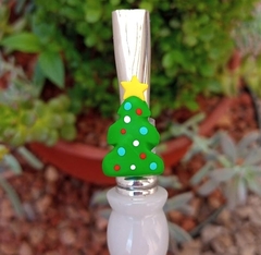 Pingente Biscuit para Bomba " Árvore Verde Natal "