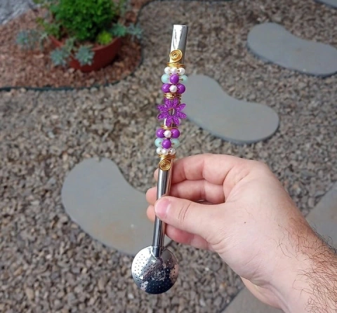 Bomba em Inox Decorada n7 - comprar online