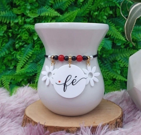 Pulseira de Cuia " Fé " n90