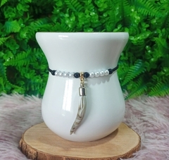 Pulseira de Cuia " DENTE OSSO " n31