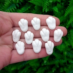 Kit 10 Mini Enfeites de Chimarrão Patinha de Coelho
