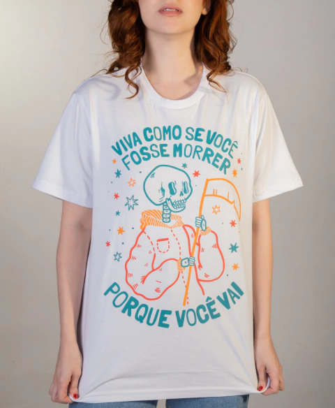 Camisa Memento Mori BRANCA