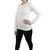 Camiseta Térmica Plush Mujer- CREMA - tienda online