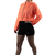 CAMPERA PUPERA NARANJA FLUOR