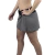 POLLERA SHORT - GRIS/NEGRO
