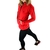 Campera Sport con Frisa - Roja - CorpoFit | Fabricantes de Indumentaria Deportiva | #MañanaEsTarde