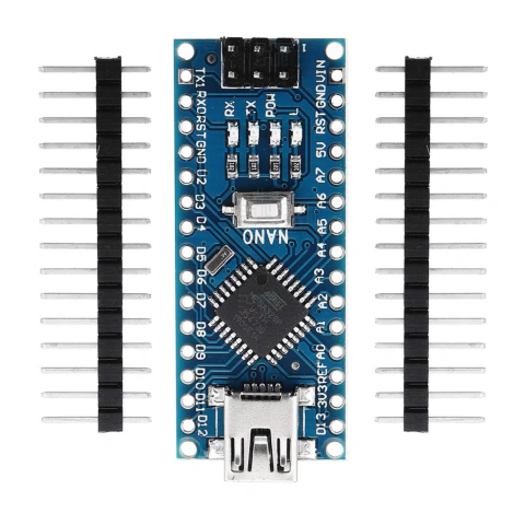 Nano R3 ATmega328P CH340 Pines sin Soldar Mini USB