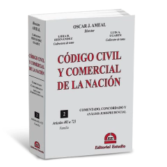 PROMO 138: GE Familia + Tomo II. Familia CCCN Comentado. (Ed. Rústica) (Dirección: Ameal) - Editorial Estudio