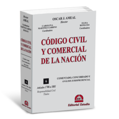 Código Civil y Comercial Comentado - Tomo 6 Responsabilidad Civil / Títulos - Rústico (Físico + Digital) en internet