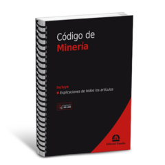 PROMO 195: Guía de Recursos Naturales + Código de Minería (Anillado) en internet