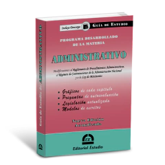 Guía de Estudio de Administrativo (Libro Físico + Libro Digital) - comprar online