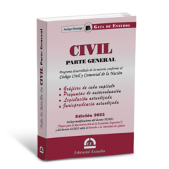 Guía de Estudio de Civil - Parte General - comprar online