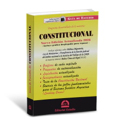 Guía de Estudio de Constitucional (Libro Físico + Libro Digital) - comprar online