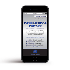 Guía de Estudio de Internacional Privado (Libro Físico + Libro Digital) - Editorial Estudio