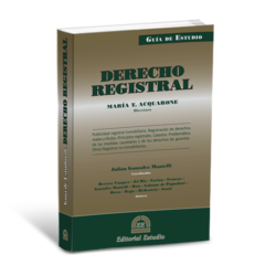 Guía de Estudio de Derecho Registral (María T. Acquarone) en internet