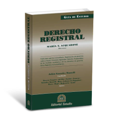Guía de Estudio de Derecho Registral (Libro Físico + Libro Digital) en internet