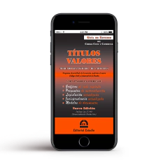 Guía de Estudio de Títulos Valores (Libro Físico + Libro Digital) - Editorial Estudio