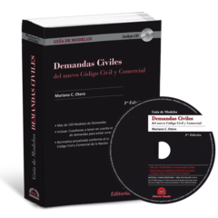 PROMO 59: GM Demandas Civiles (con CD-ROM) + GM Demandas por Accidentes de Tránsito (con Contenido Digital Descargable) - comprar online