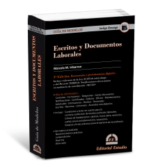 PROMO 69: Guía de Modelos de Escritos y Documentos Laborales (con Contenido Digital Descargable) + Guía de Estudio de Laboral - Editorial Estudio