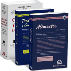 PROMO 107: GPP Alimentos + GPP Divorcio y convenio regulador (con Contenido Digital de Descarga) + Tomo II. Familia CCCN Comentado. (Ed. Rústica) (Dirección: Ameal)