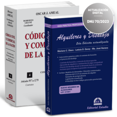 PROMO 111: GPP Alquileres y Desalojo (con Contenido Digital de Descarga) + Tomo IV. Contratos CCCN Comentado (Ed. Rústica) (Dirección: Ameal)