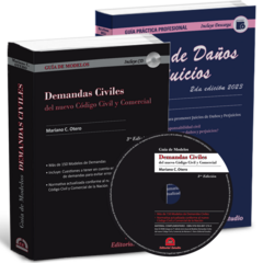 PROMO 120: GPP Juicio de daños y perjuicios (con Contenido Digital Descargable) + GM Demandas Civiles (con CD-ROM)