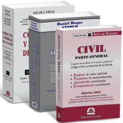 PROMO 127: GE Civil + CCCN COMENTADO TOMO 1 - Parte General (Ed. Rústica) (Dir. AMEAL) + Manual de Derecho Civil (VÍTOLO) - comprar online