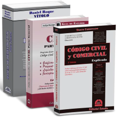 PROMO 128: GE Civil + CCCN Explicado Tomo I + Manual de Derecho Civil (VÍTOLO) - comprar online