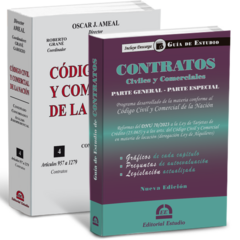 PROMO 132: GE Contratos + Tomo IV. Contratos CCCN Comentado (Ed. Rústica) (Dirección: Ameal)