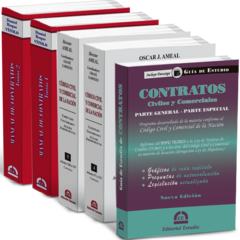 PROMO 134: GE Contratos + Manual de Contratos (Tomo 1 y 2) + Tomo IV. Contratos + Tomo V. Contratos CCCN Comentado (Ed. Rústica) (Dirección: Ameal)