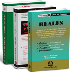 PROMO 137: GE Reales + Manual de Propiedad Horizontal + Tomo III. Derechos personales - Derechos reales. CCCN Explicado