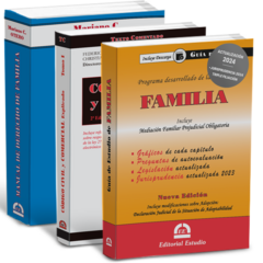 PROMO 140: GE Familia + Manual de Familia + Tomo I. Civil parte general - Familia. CCCN Explicado