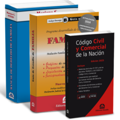 PROMO 141: Guía de Estudio de Familia + Manual de Familia + Código Civil y Comercial - comprar online