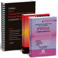 PROMO 150: GE Penal Especial + GE Penal Finalista + Código Penal, Código Procesal Penal de la Nación, Código Procesal Penal Federal y Constitución Nacional (Anillado) - comprar online