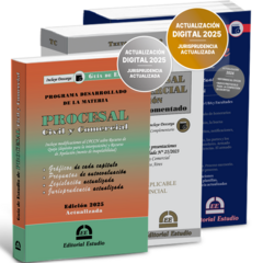 PROMO 162: GE Procesal Civil y Comercial + Manual Práctica Forense + Código Proc. Civil y Comercial Comentado - comprar online