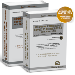 PROMO 172: Código Procesal Civil Nación Comentado + Código Procesal Civil Prov. Bs. As Comentado - comprar online