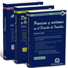 Promo 177: GPP Procesos y acciones en el Derecho de Familia + GPP Alimentos + GPP Divorcio y Convenio Regulador