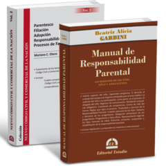PROMO 181: Manual de Responsabilidad Parental + Nuevo Código Civil y Comercial (Familia - Volumen 2)