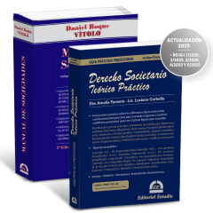 PROMO 190: Guía Práctica Profesional Derecho Societario + Manual de Sociedades - comprar online