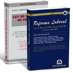 PROMO 203: GPP Reforma Laboral + Ley de Contrato de Trabajo Comentada - comprar online