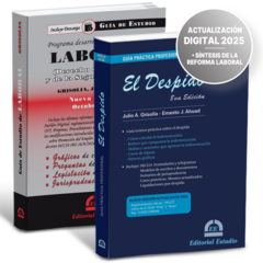 PROMO 21: Guía de Estudio de Laboral + GPP El Despido (con Contenido Digital Descargable) - comprar online