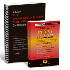 PROMO 29: GE Penal Parte General (Finalista) + Código Penal, Procesal Penal de la Nación, Procesal Penal Federal y Constitución Nacional (Anillado)
