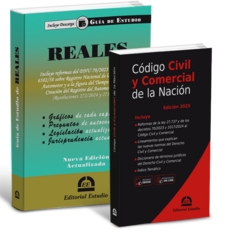 PROMO 45: Guía de Estudio de Reales + Código Civil y Comercial (de bolsillo) - comprar online